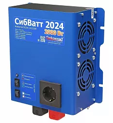 Купить СибВатт 2024 инвертор, преобразователь напряжения DC/AC, 24В/220В, 2000Вт в Москве